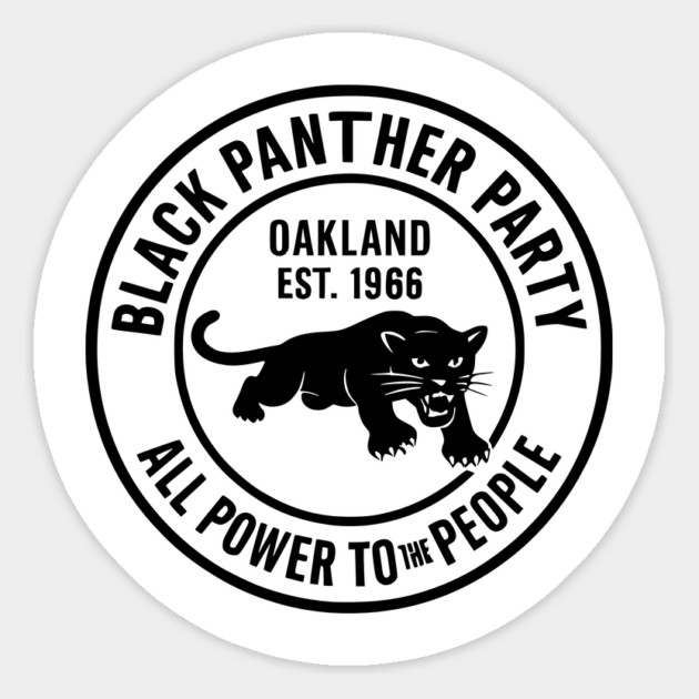 The Black Panther Party 1966 Oakland California Magnet by UrbanLifeApparel