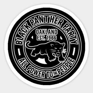 The Black Panther Party 1966 Oakland California - Black Magnet