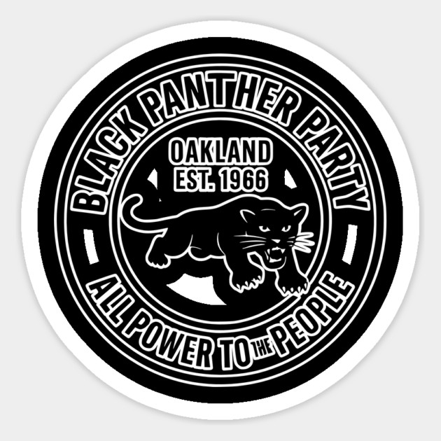 The Black Panther Party 1966 Oakland California - Black Magnet by UrbanLifeApparel