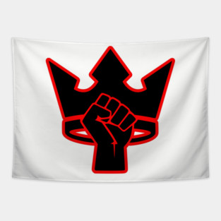 Protest Crown Logo Tapestry