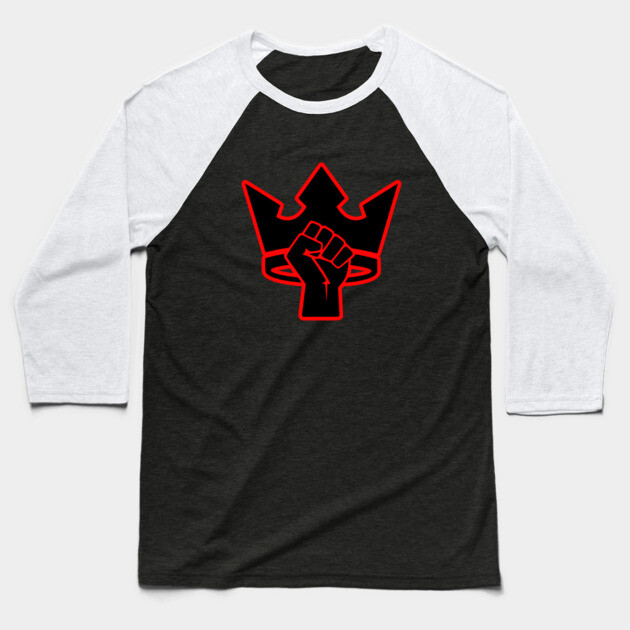 Protest Crown Logo Baseball T-Shirt by UrbanLifeApparel