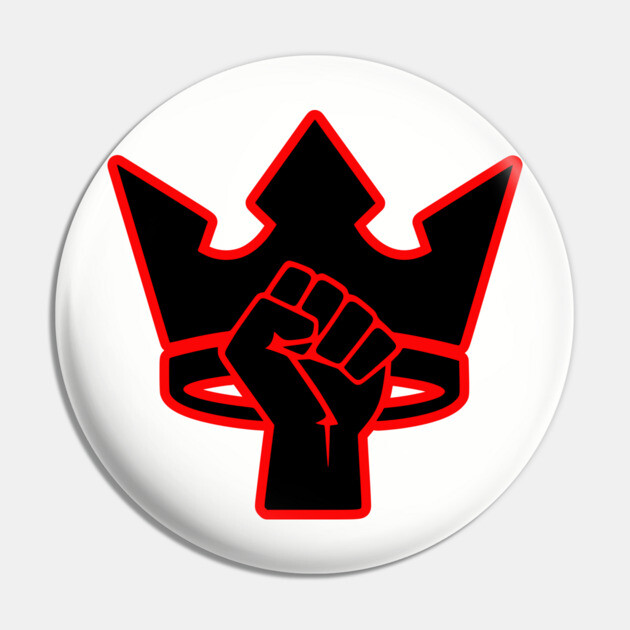 Protest Crown Logo Pin by UrbanLifeApparel