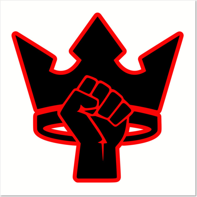 Protest Crown Logo Wall Art by UrbanLifeApparel