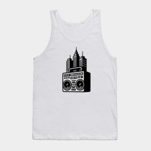 Old School Hip-Hop City Life Tank Top