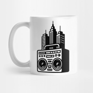 Old School Hip-Hop City Life Mug
