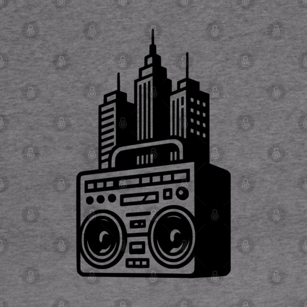 Old School Hip-Hop City Life by UrbanLifeApparel