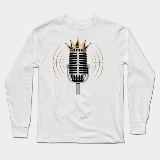 Mic King Long Sleeve T-Shirt by UrbanLifeApparel
