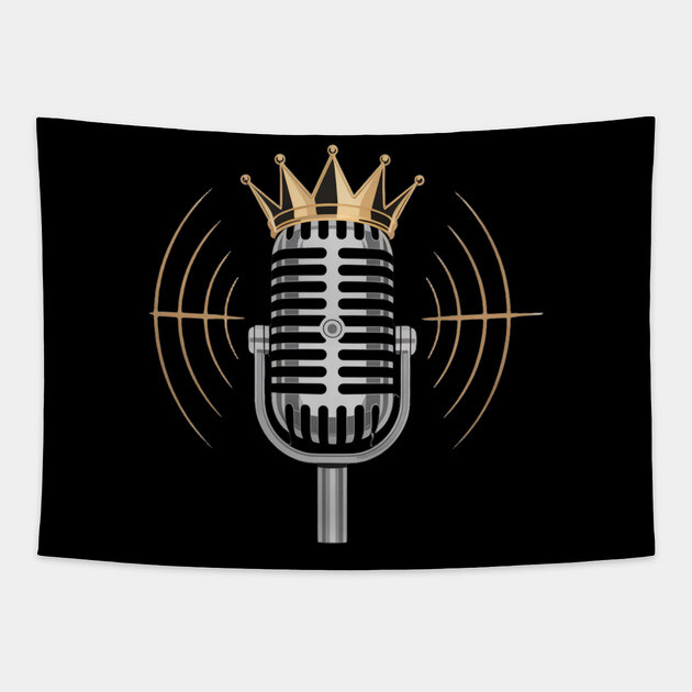 Mic King Tapestry by UrbanLifeApparel