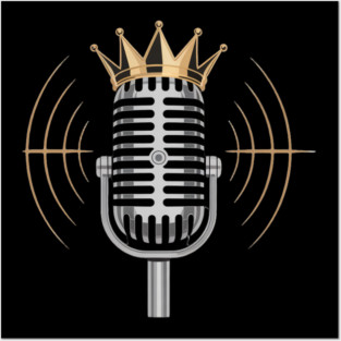 Mic King Posters and Art