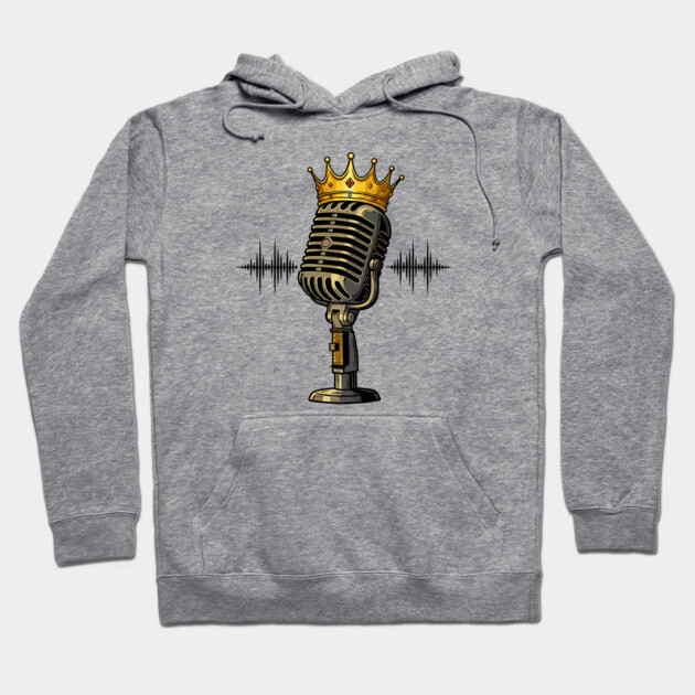 Mic Royalty, Podcast, Singer, Rapper, Music Hoodie by UrbanLifeApparel
