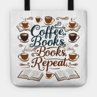 Coffee Books Repeat Tote