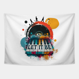 Let it Be Piano Tapestry