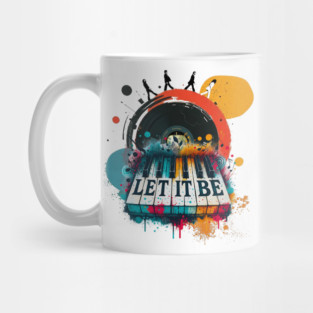 Let it Be Piano Mug