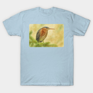 Green Heron T-Shirt
