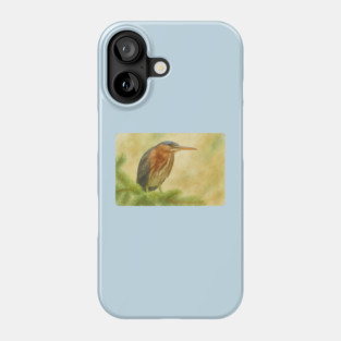Green Heron Phone Case