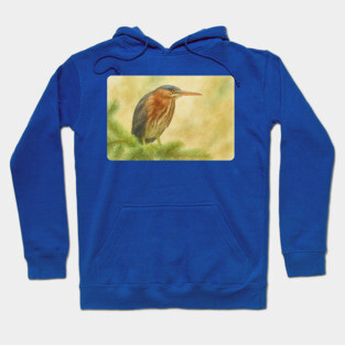 Green Heron Hoodie
