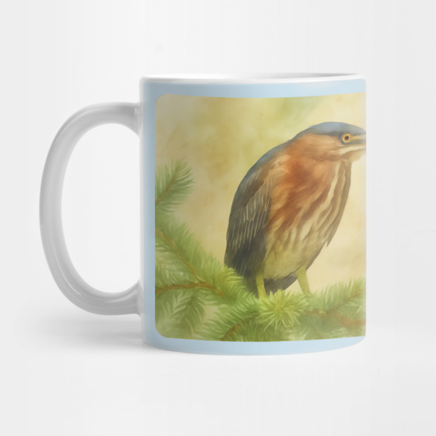 Green Heron by DonWillisJrArt