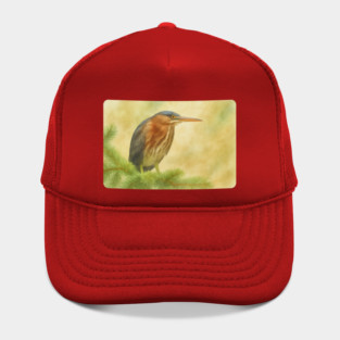Green Heron Hat