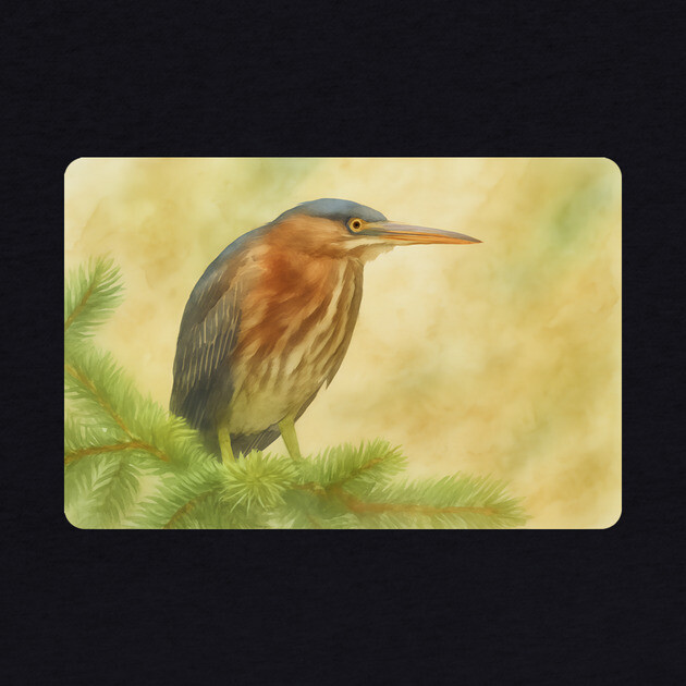Green Heron by DonWillisJrArt