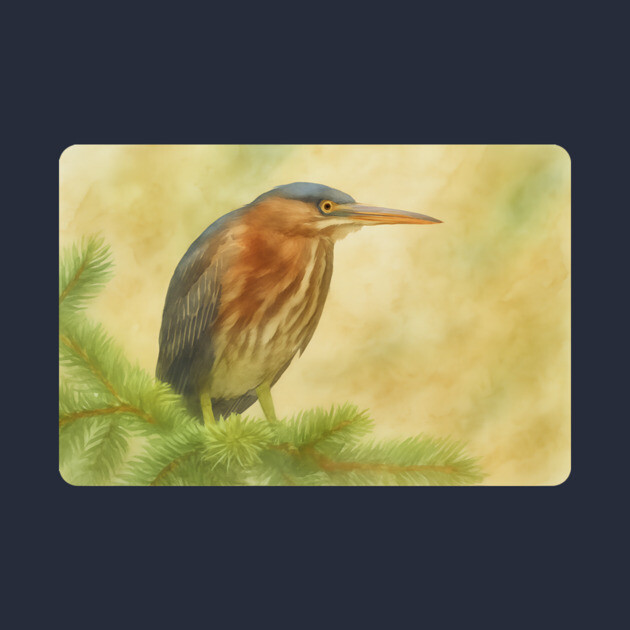 Green Heron by DonWillisJrArt