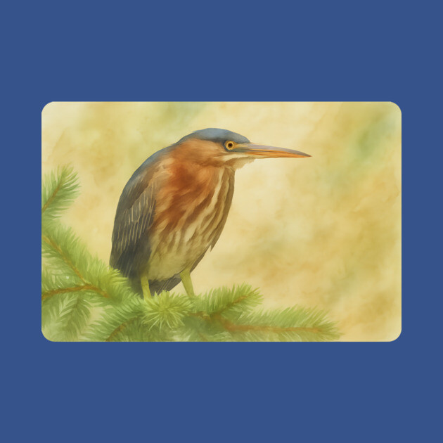 Green Heron by DonWillisJrArt