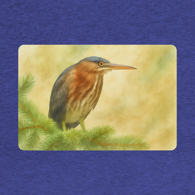 Green Heron by DonWillisJrArt