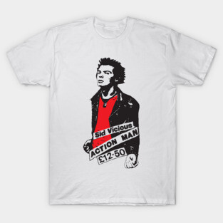 Sid Vicious - Action Man T-Shirt