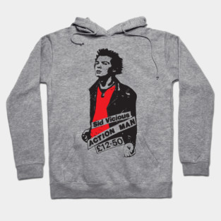 Sid Vicious - Action Man Hoodie