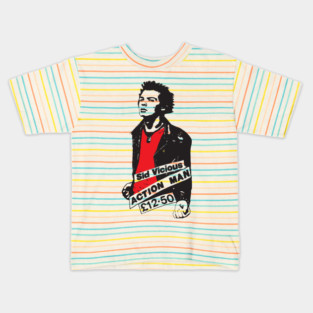 Sid Vicious - Action Man Kids T-Shirt