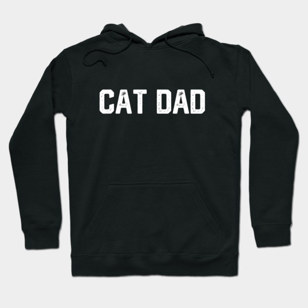 Cat Dad Hoodie by Litehouse Tees