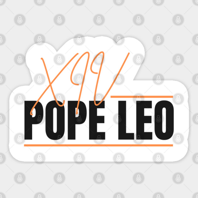 Pope-Leo-XIV Sticker by Creatifly Graphic Tees