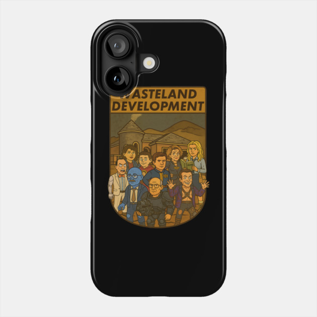 Wasted Development Phone Case by Tv Moments
