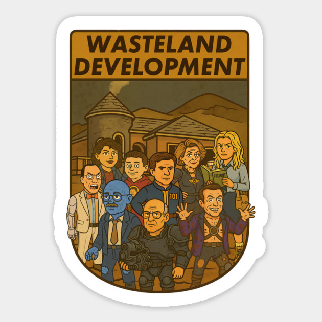 Wasted Development Magnet by Tv Moments