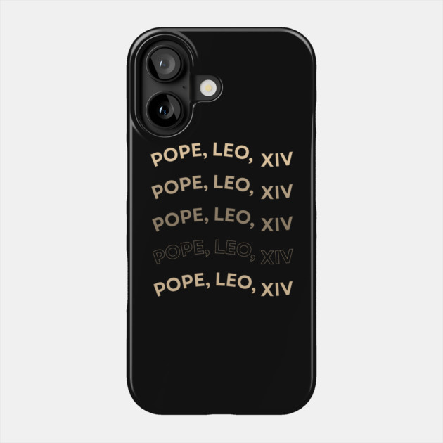 Pope-Leo-XIV Phone Case by Creatifly Graphic Tees