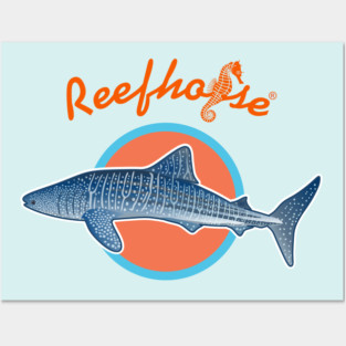 Reefhorse Whale Shark 2 Posters and Art