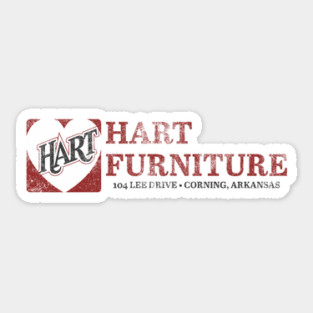 Hart Furniture - Corning Sticker