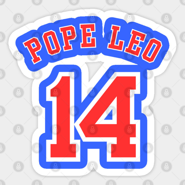 Pope-Leo-XIV Sticker by Creatifly Graphic Tees