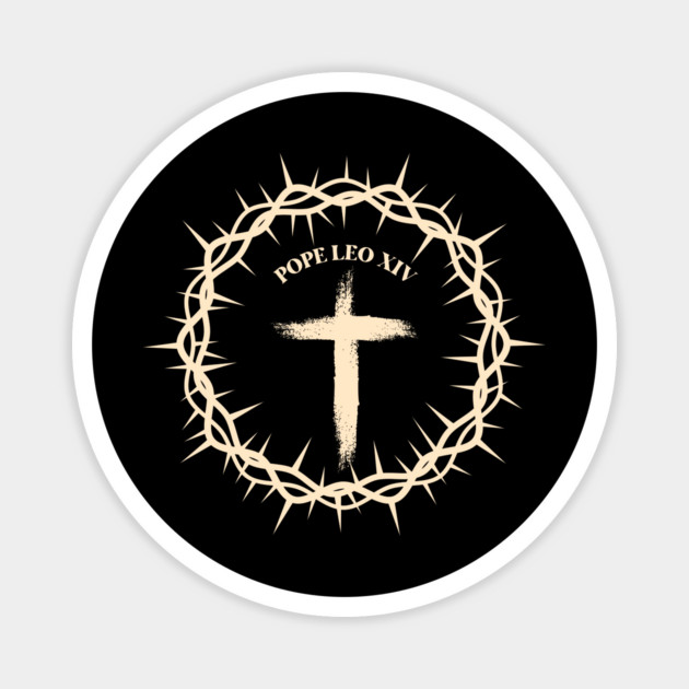 Pope-Leo-XIV Magnet by Creatifly Graphic Tees