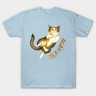 Zlatko's Merch with name on T-Shirt