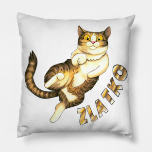 Zlatko's Merch with name on Pillow
