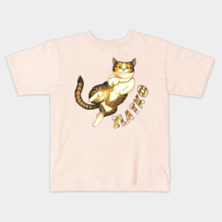 Zlatko's Merch with name on Kids T-Shirt