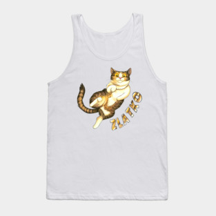 Zlatko's Merch with name on Tank Top