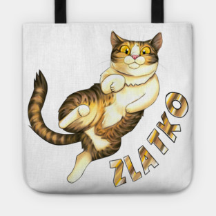 Zlatko's Merch with name on Tote