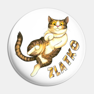 Zlatko's Merch with name on Pin