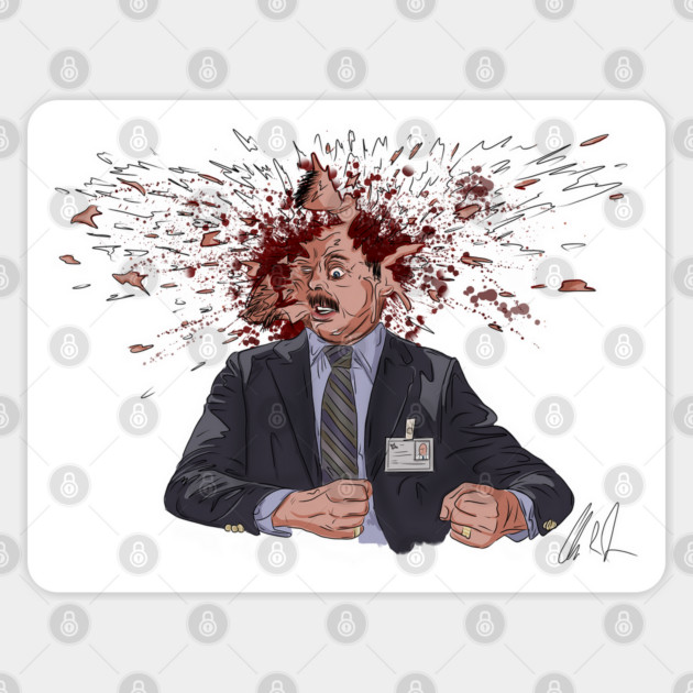 Scanner: POP! [Gross Version] Sticker by 51Deesigns