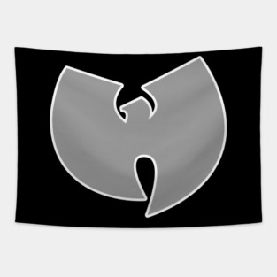 gray wu logo Tapestry