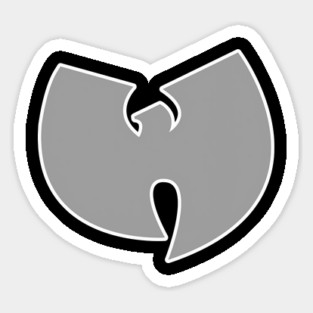 gray wu logo Sticker