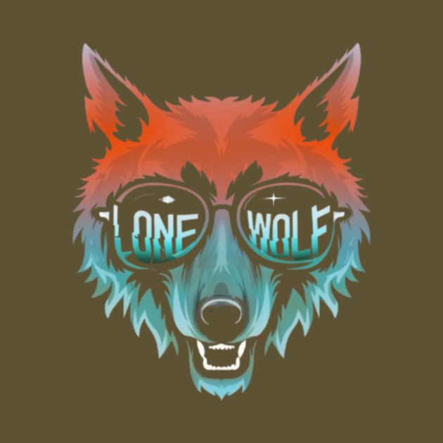 Lone Wolf Head. Lone Wolf Illustration. by MotiVVaTTi