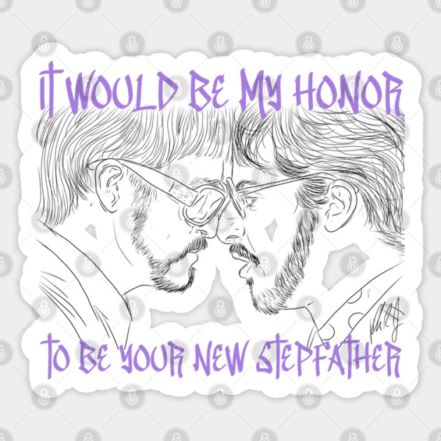 SNL: Mother Lover [Outline] Sticker by 51Deesigns