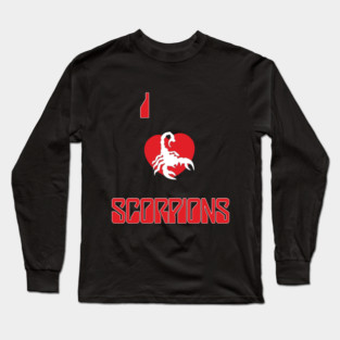 I Love Scorpions Long Sleeve T-Shirt